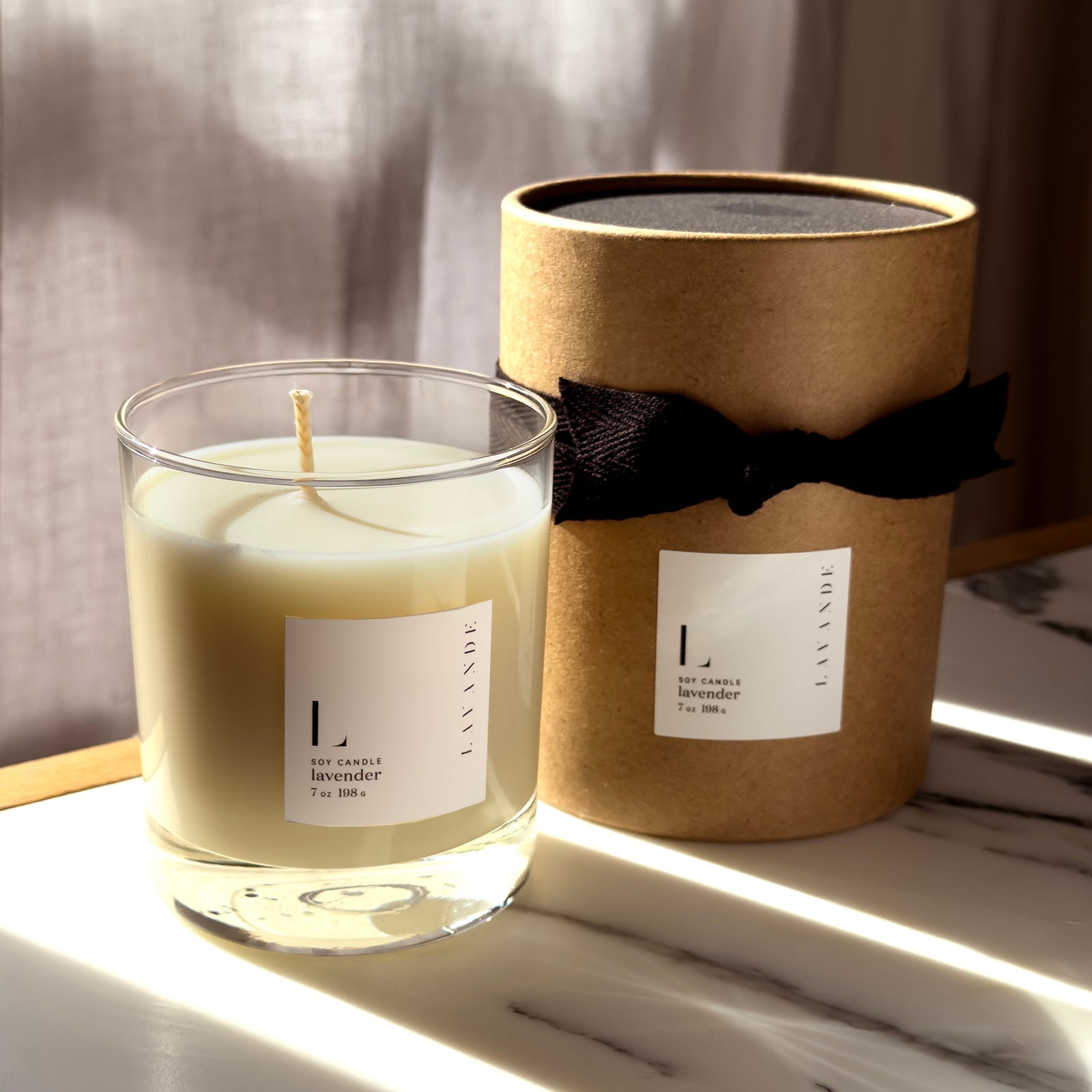 Candle - Lavender & Orange Soy Candle