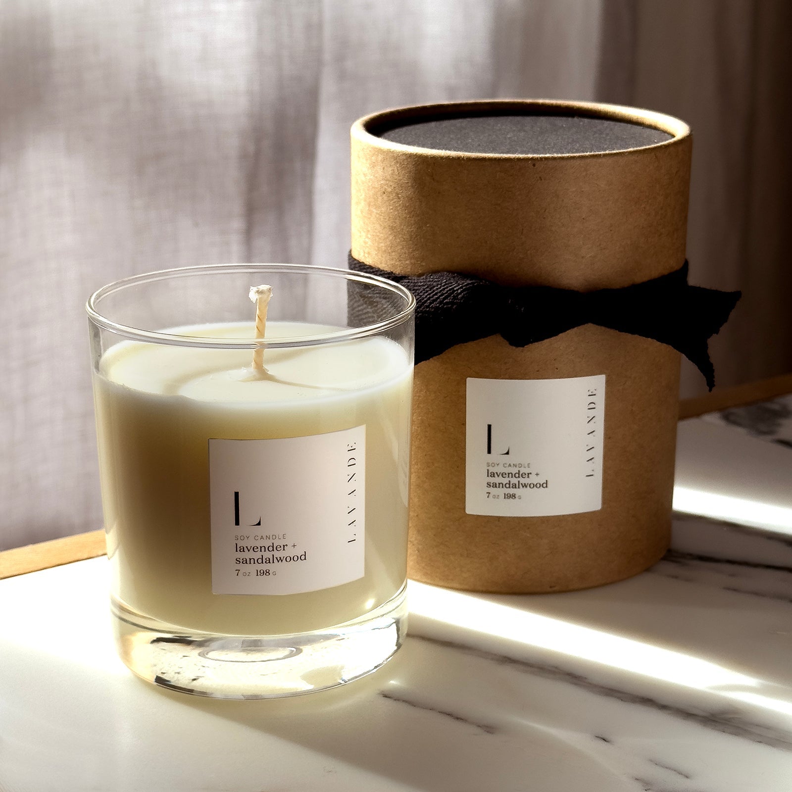 Candle - Lavender / Sandalwood Soy Candle